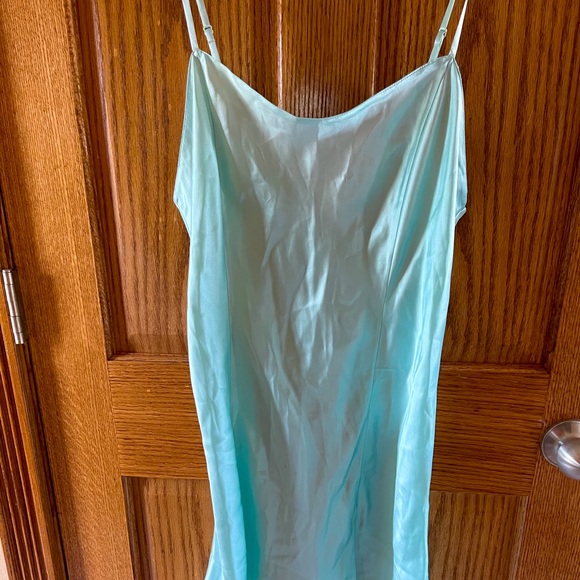 Victoria's Secret Other - Large Victoria’s Secret mint green slip nighty